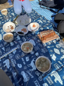 準備されたお昼ご飯